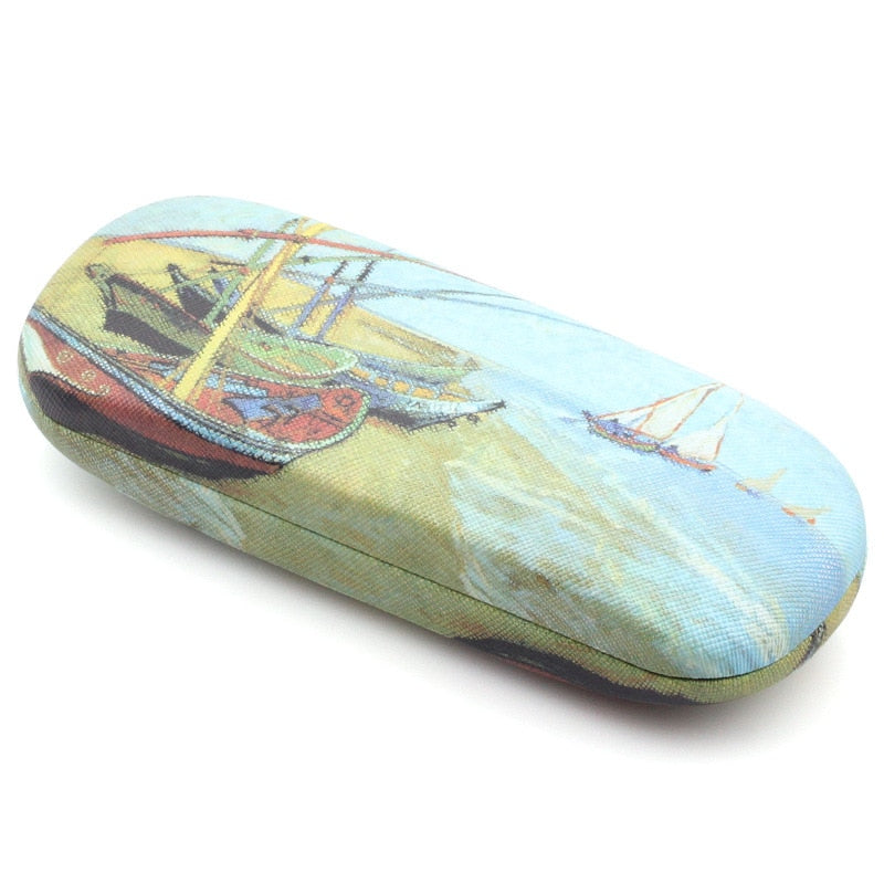 Oil Painting Glasses Case