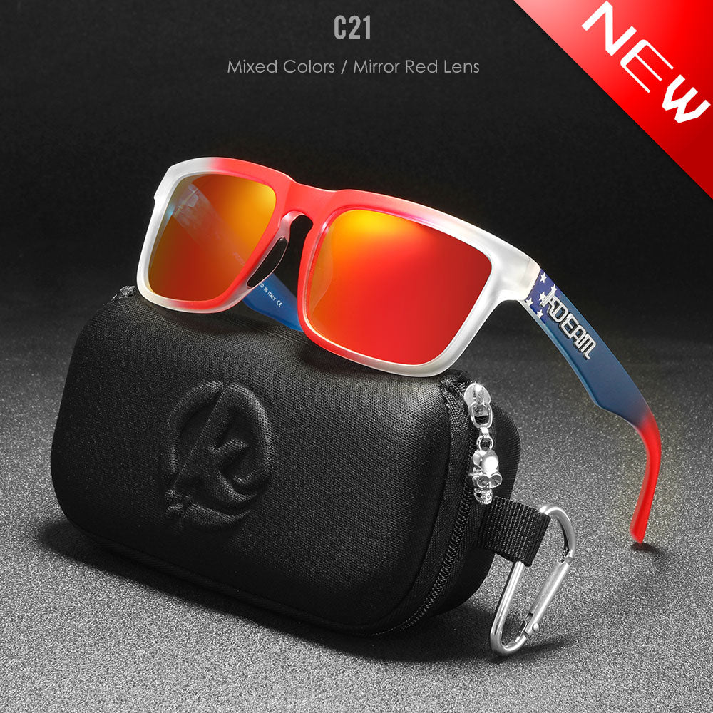 KDEAM Polarized Sunglasses With Case