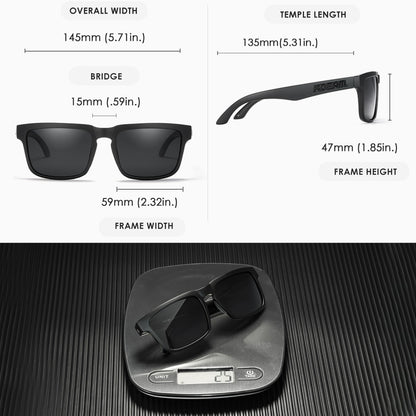 KDEAM Polarized Sunglasses With Case