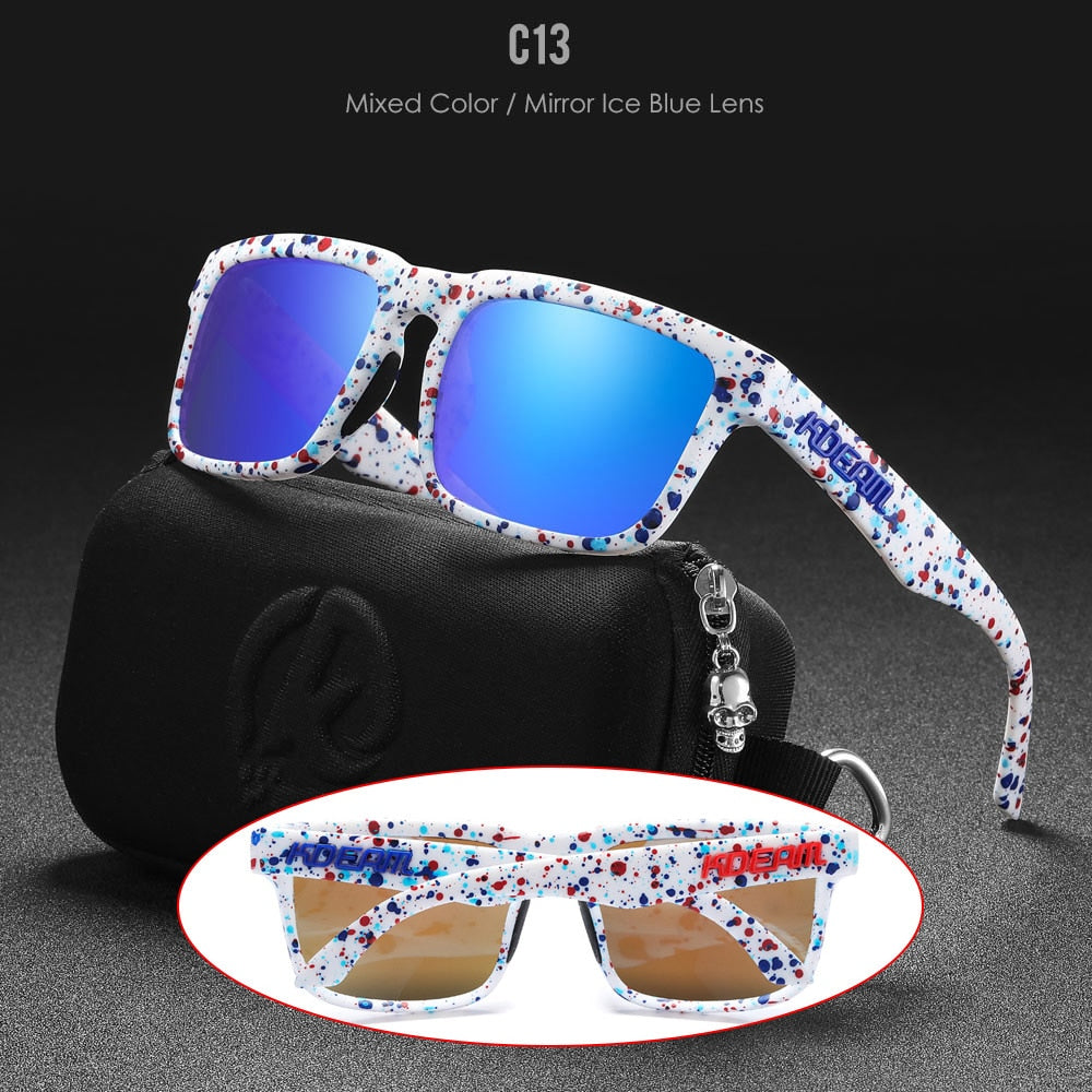 KDEAM Polarized Sunglasses With Case